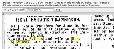 You never know what information will show up in the newspaper.