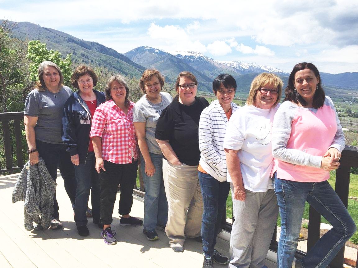 Connie Ward girl with a past genealogy retreat Eden Utah journaling life story family history research organization